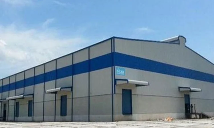 prefabricated industrial shed