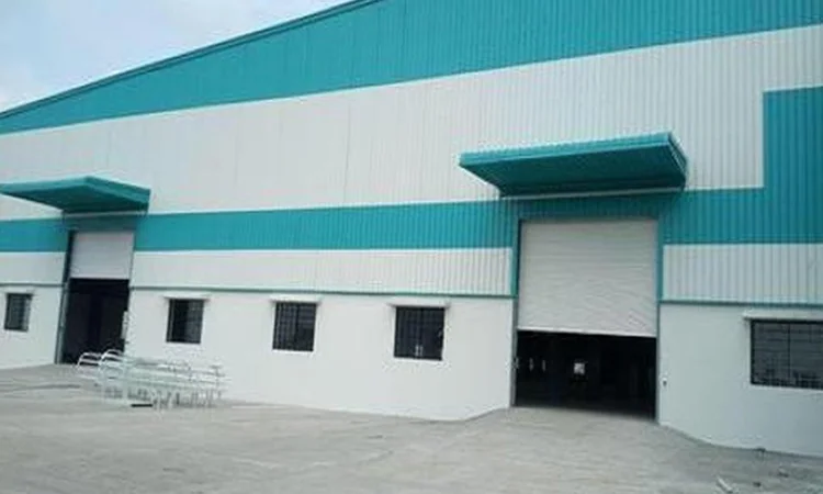 prefabricated industrial shed